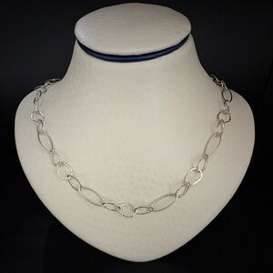 Sterling Silver Silpada Small Chain Link Necklace.
